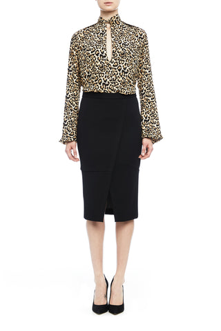 PLEATED TAPERED PANTS