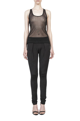 PLEATED TAPERED PANTS