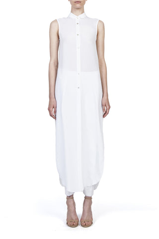 PLEATED TAPERED PANTS