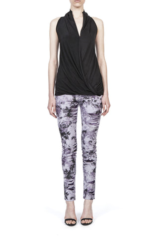 PLEATED TAPERED PANTS